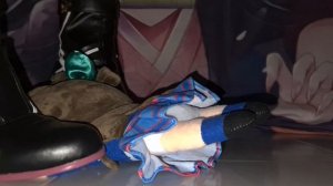 Kafka boots trample anime doll