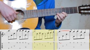 SONG FROM  A SECRET GARDEN. GUITAR. Notes. TABS.