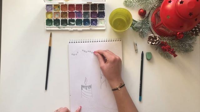 Мастер-класс по нетрадиционной технике рисования«Новогодние узоры на стекле» смотреть онлайн