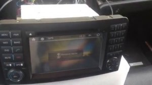 Установка штатной магнитолы в Mercedes ML 350