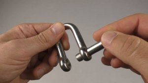 Такелажные скобы из нержавейки для лодки, катера и яхты