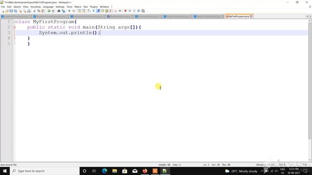 How To Compile And Execute Java Program || Learn java || java practical || java assignment || #java