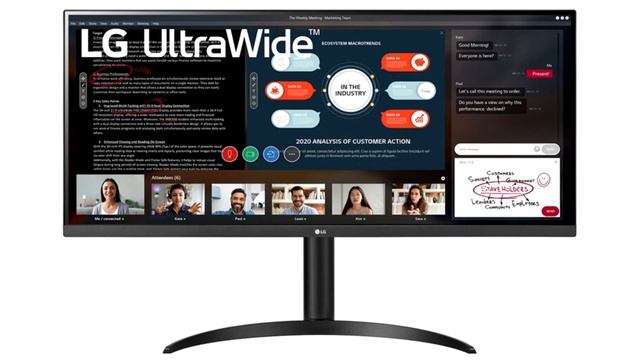 LG Releases 34WP550 B Monitor 34 IPS, 2560 x 1080, 219, 5 ms, 75 Hz, FreeSync смотреть онлайн