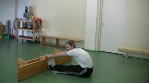 Тестирование гибкости с помощью наклонов