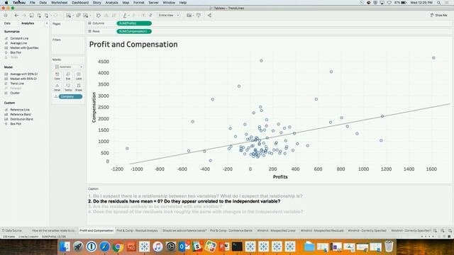 Basic Stats With Tableau