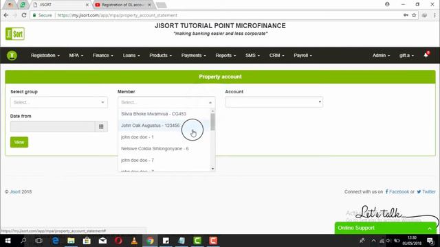 how to generate Property Statement under MPA using Jisort Sacco Accounting System смотреть онлайн