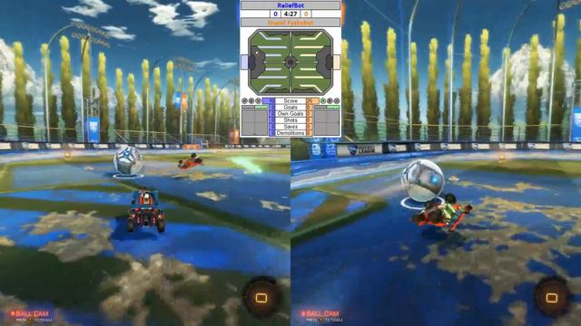 Rocket League Bot Tournament - All ReliefBot Matches
