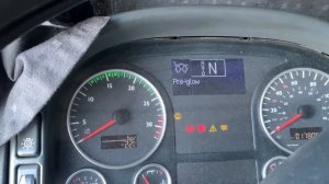 Запуск Man Tgl в -22С с подогревателем Defa