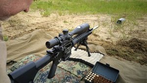Пристрелка AR 10 100-534 метра ч.2