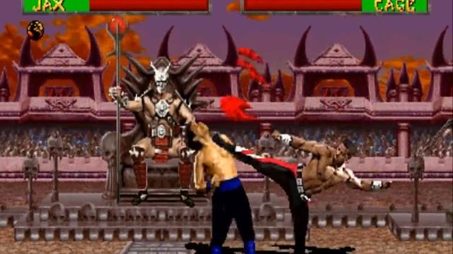 Mortal Kombat 2 [Jax] прохождение (Arcade)