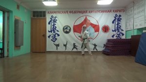 Пинан соно ити. Кихон на 7 кю Киокусинкай каратэ