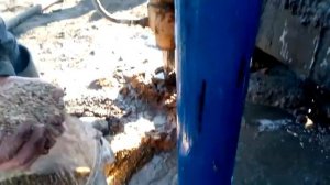 Обсыпка фильтра  скважены  кварцевым песком
