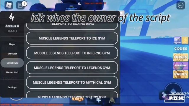Arceus X Scripts ¦| Muscle Legends tp Script and much more смотреть онлайн