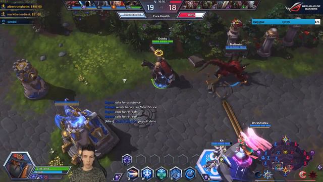 Grubby | Heroes of the Storm 2.0 - HL Raynor - 84 Seasoned Marksman Stacks - Dragon Shire смотреть онлайн