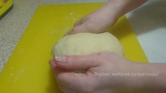 Постное без дрожжевое тесто