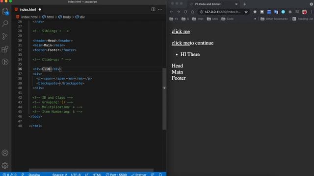 HTML God Mode with VSCode & Emmet Extension Write HTML code faster