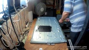 ТАЙМЛАПС / ДЕМОНТАЖ И УТИЛИЗАЦИЯ LG 42LB690V-ZC