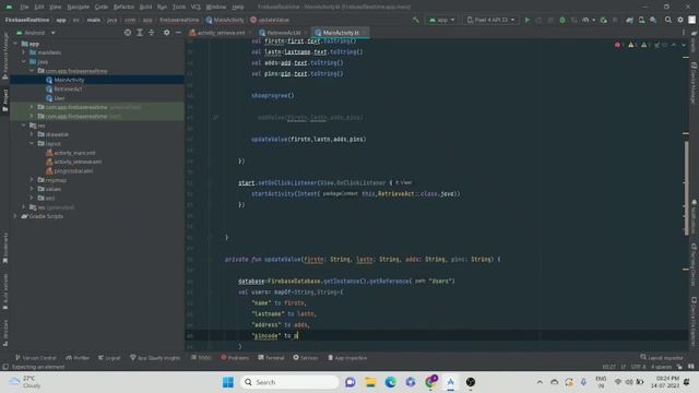 How to update Data in Firebase Realtime Database in Android Studio || Firebase Reatime Database|202 смотреть онлайн