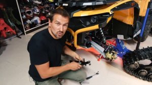 DIY: Устанавливаем гусеничный комплект на квадроцикл. (версия 18+)