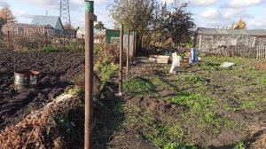 установка деревянного забора своими руками DIY WOODEN FENCE