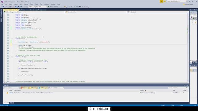 Fix a Null Reference Exception Error in Unity смотреть онлайн