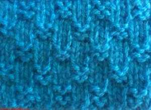 Узор "Тканевый". Вязание с нуля. Узоры спицами. Вяжем спицами..mp4