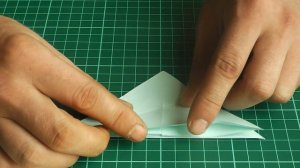 оригами птица машущая крыльями // origami bird flapping wings