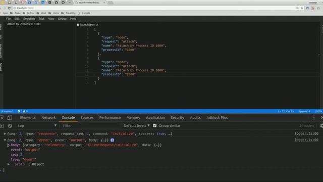 Theia debugger (connect/disconnect actions) смотреть онлайн