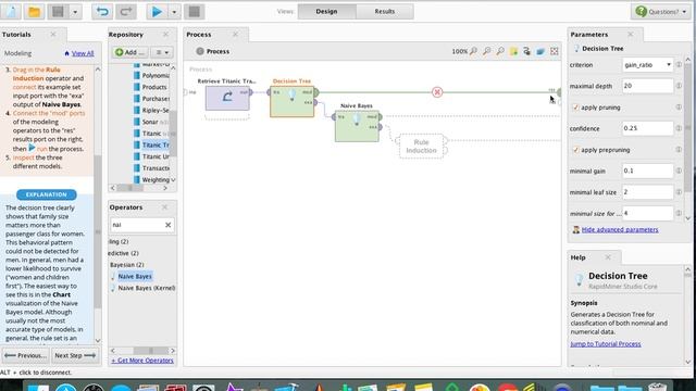 RapidMiner Tutorial Modeling смотреть онлайн