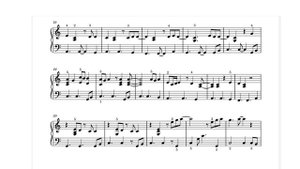 Stand by Me / Easy Piano Sheet Music / Ben E. King /By SangHeart Play