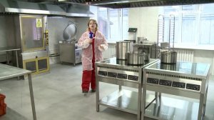 Новый ремонт в столовой на производстве сортового и трубопрофильного проката ЧерМК