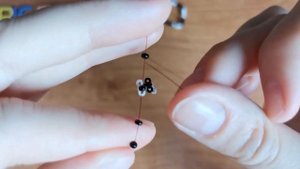 КОЛЬЦО С КРЕСТОМ для начинающих ИЗ БИСЕРА // Tutorial on a bead ring with a CROSS