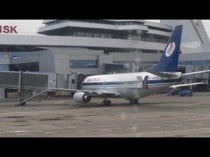 #RR# Полное приземление Boeing 737-800, аэропорт Минск-2