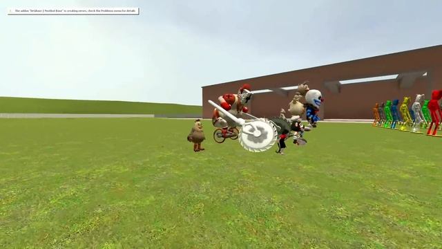 TURNING ALL POPPY PLAYTIME CHAPTER 3 CHARACTERS INTO STATUES In Garry's Mod!