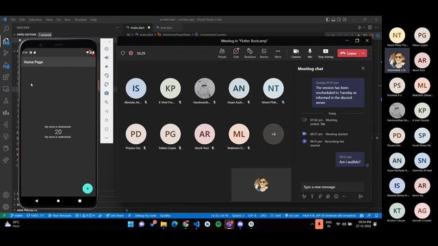 IRIS Flutter Bootcamp '22 - '23 | Week 02 | Understanding the Counter app смотреть онлайн