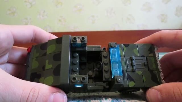 Lego самоделка на военную тематику (Военный Hammer) смотреть онлайн