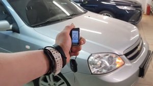 Chevrolet lacetti - установили сигнализацию с обратной связью Starline A93 с автозапуском