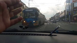 РАЗВОРОТ ☝️на ул.Ленина на регулируемом перекрёстке.