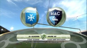 Auxerre 1-3 Le Havre (résumé)