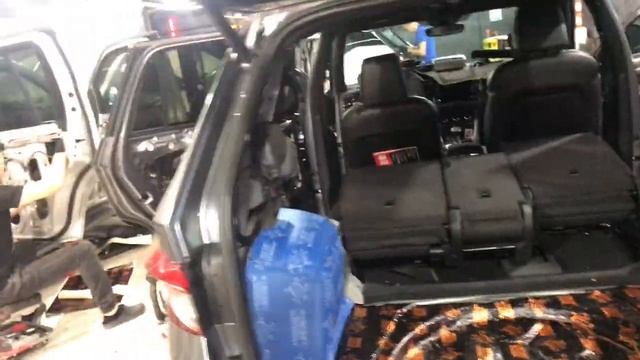 SKODA KODIAQ шви (шумо- вибро- изоляция) четырёх дверей в три слоя. Автозвук чище, в салоне тише. смотреть онлайн