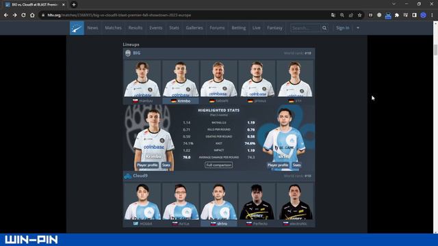 BIG vs Cloud9 - КТО ПОБЕДИТ? | ПРОГНОЗ НА ФИНАЛ BLAST! смотреть онлайн