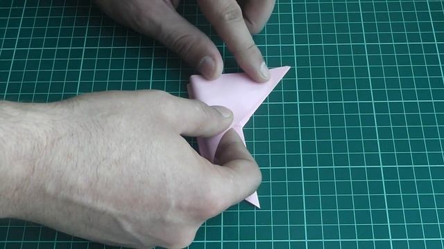 Оригами птица Как сделать птицу из бумаги Бумажная птица оригами // Origami bird