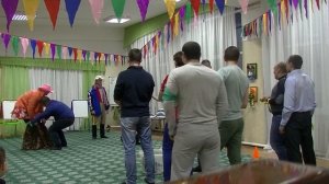 23 Февраля! Игра с папами. Соревнование пап 2019.