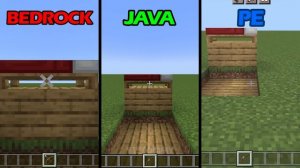 JAVA vs BEDROCK vs POCKET EDITION