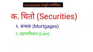 Kinds of Property || Types of Property