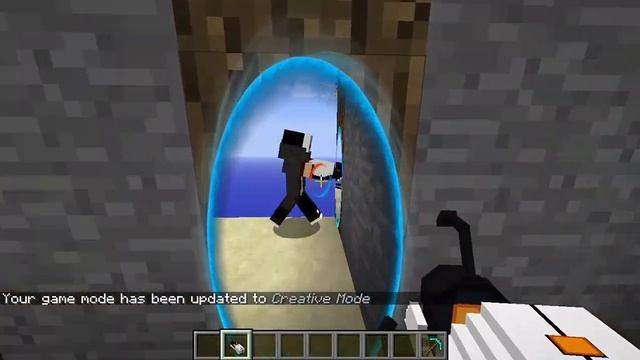 Minecraft 1 12 2 Portal Gun! смотреть онлайн