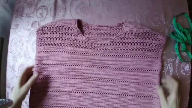 🧶Летний топ из Дивы//кофточка крючком// примеряю 🧶