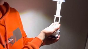 Лампа аккумуляторная настольная светодиодная складная LH-666 лампа трансформер 24 LED