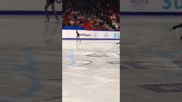 Гран-при по фигурному катанию Челябинск 2019. Камила Валиева разминка. #камилавалиева