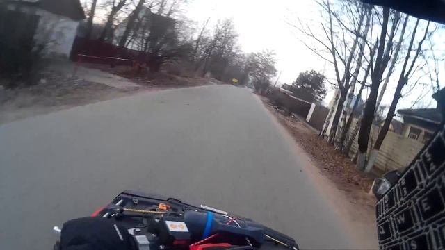 Квадрацикл POLARIS. До Назарьева и так по лесу... Часть 1